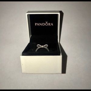 Pandora bow ring.